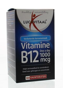 Vitamine B12 1000mcg Lucovitaal 180kt