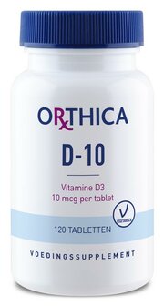 Vitamine D-10 Orthica 120tb