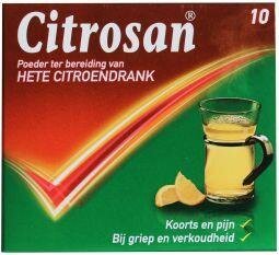 Hete citroendrank Citrosan 10sach