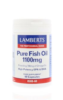 Pure visolie 1100mg omega 3 Lamberts 60ca