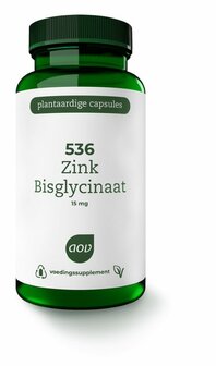 536 Zink bisglycinaat 15mg AOV 120vc