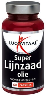 Lijnzaadolie Lucovitaal 60ca