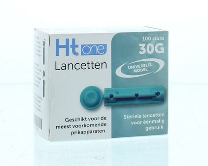 HT One prik lancetten 30G Diversen 100st