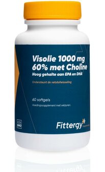Visolie 1000mg 60% met choline Fittergy 60sft
