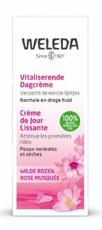 Wilde rozen vitaliserende dagcreme Weleda 30ml