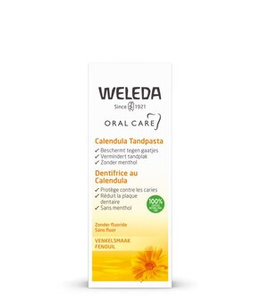 Oral care calendula tandpasta Weleda 75ml