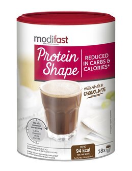 Protein shape milkshake chocolade Modifast 540g