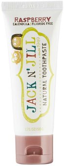 Natural toothpaste raspberry Jack n Jill 50g