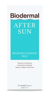 Aftersun bruinverlengende melk Biodermal 200ml