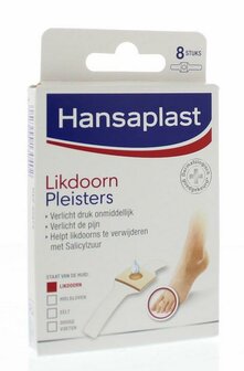 Voet likdoornpleister Hansaplast 8st