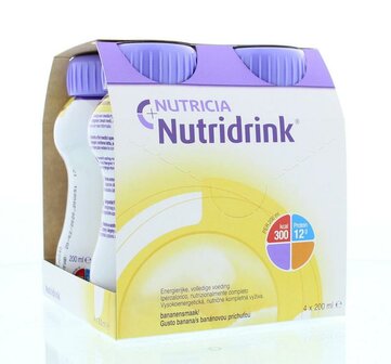 Banaan 4 x 200ml Nutridrink 4st