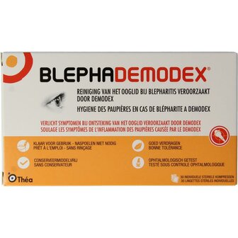 Blephademodex reiniging tissues Diversen 30st