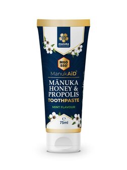 Tandpasta met manuka honing MGO550+ Manuka New Zealand 75ml