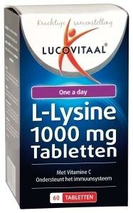 L-lysine lipblaasje Lucovitaal 60tb