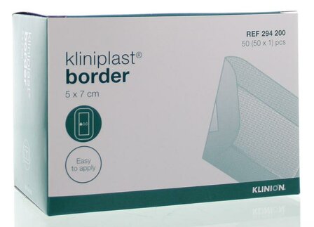 Eilandpleister 4294200 5 x 7cm Kliniplast 50st