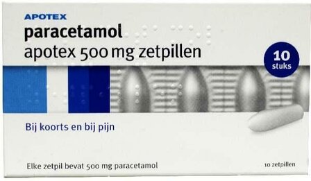 Paracetamol 500mg Apotex 10zp