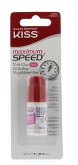 Nail glue max speed pink Kiss 1st