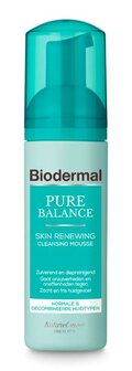 Pure balance renewing cleansing mousse Biodermal 150ml