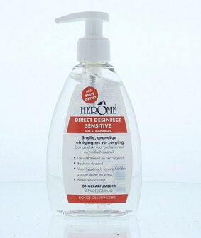 Direct desinfect ongeparfumeerd sensitive Herome 200ml