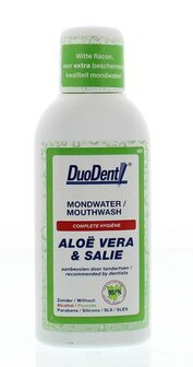 Mondwater aloe vera/salie Duodent 100ml