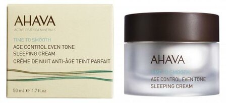 Age control even tone sleeping cream Ahava 50ml