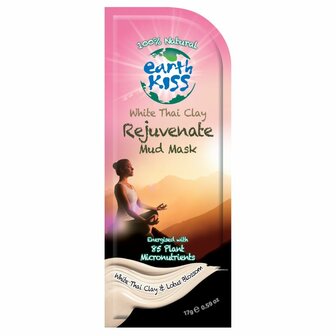 Gezichtsmasker white Thai clay rejuvenate mud Earth Kiss 17g