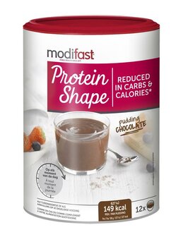 Protein shape pudding chocolade Modifast 540g