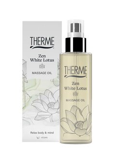 Zen white lotus massage oil Therme 125ml