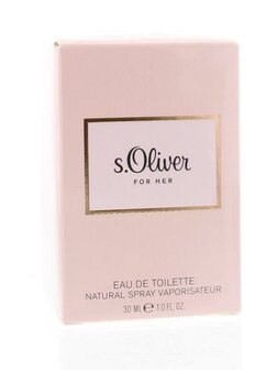 For her eau de toilette spray S Oliver 30ml