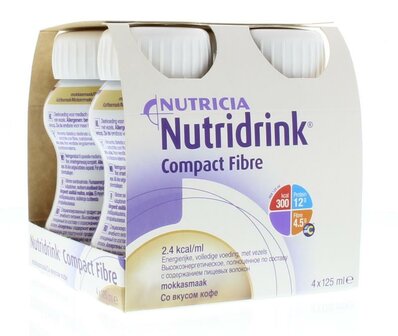 Compact fibre mokka 125ml Nutridrink 4st