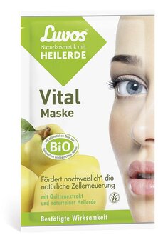 Crememasker vital 7.5ml Luvos 15ml
