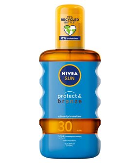 Sun protect &amp; bronze olie spray SPF30 Nivea 200ml