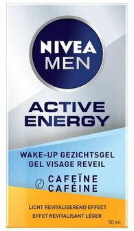 Men active energy gezichtsgel fresh look Nivea 50ml