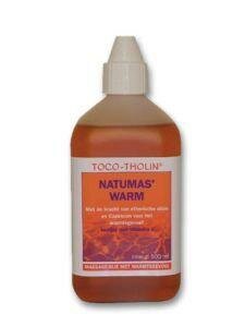 Natumas massage warm Toco Tholin 500ml