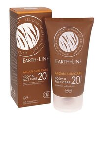 Argan sun face en body Earth-Line 150ml