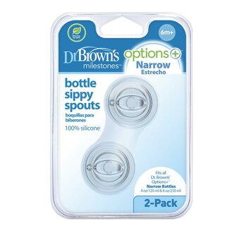 Sippy spout standaardfles Dr Brown&#039;s 2st