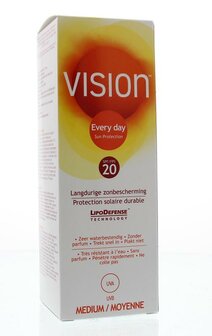 High medium SPF20 Vision 200ml