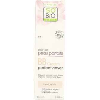 BB Cream 01 light beige So Bio Etic 40ml