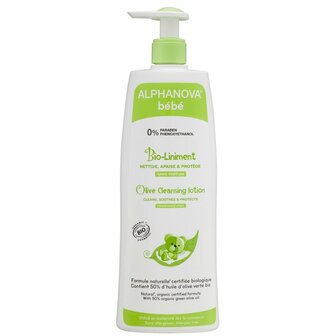 Olive cleansing lotion Alphanova Baby 500ml