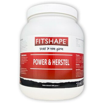 Power &amp; herstel I vanille Fitshape 1200g