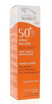 Zonnebrand spray bio SPF50+ Lab de Biarritz 100ml