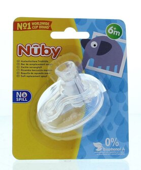 Vervangspeen beker ID10052 Nuby 1st