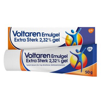 Emulgel extra sterk 2.32% Voltaren 50g