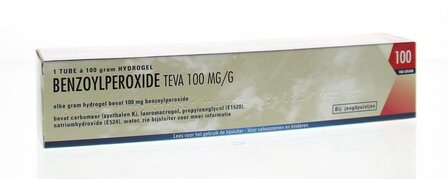 Benzoylperoxide 10% Teva 100g