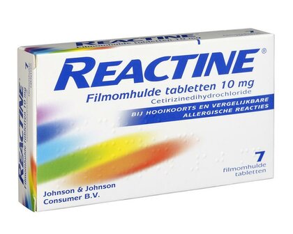 Anti histaminicum 10mg Reactine 7tb