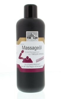 Massage olie professioneel Tiroler Steinoel 500ml