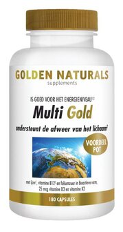 Multi gold Golden Naturals 180vc