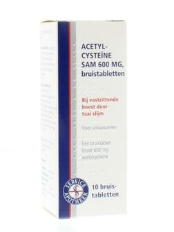 Acetylcysteine 600 Service Apotheek 10tb