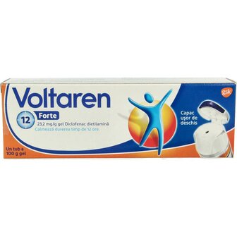 Emulgel extra sterk 2,32% Roemeense verpakking Voltaren 100g