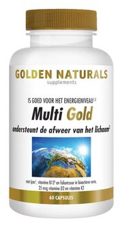 Multi gold Golden Naturals 60vc